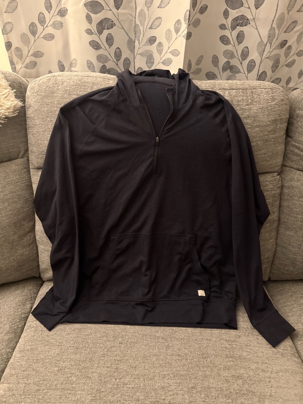 Vuori Men's Navy Quarter-Zip Pullover